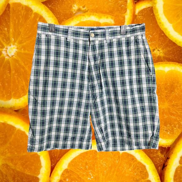 Polo‎ Ralph Lauren Men's Multicolor Plaid Cotton Shorts Size 31 - Picture 1 of 7